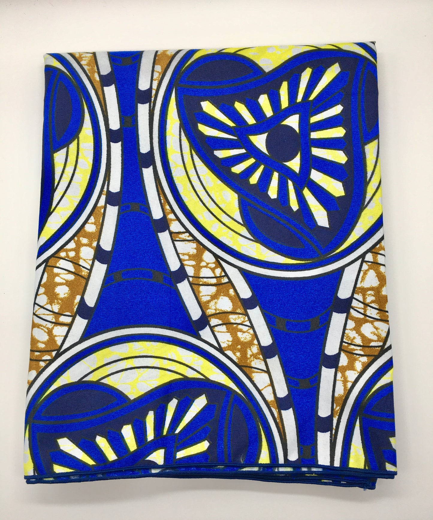 Head Wrap: Blue Triangle