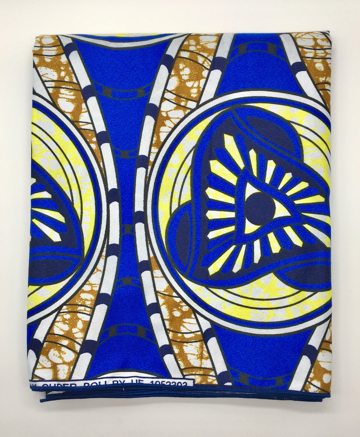 Head Wrap: Blue Triangle