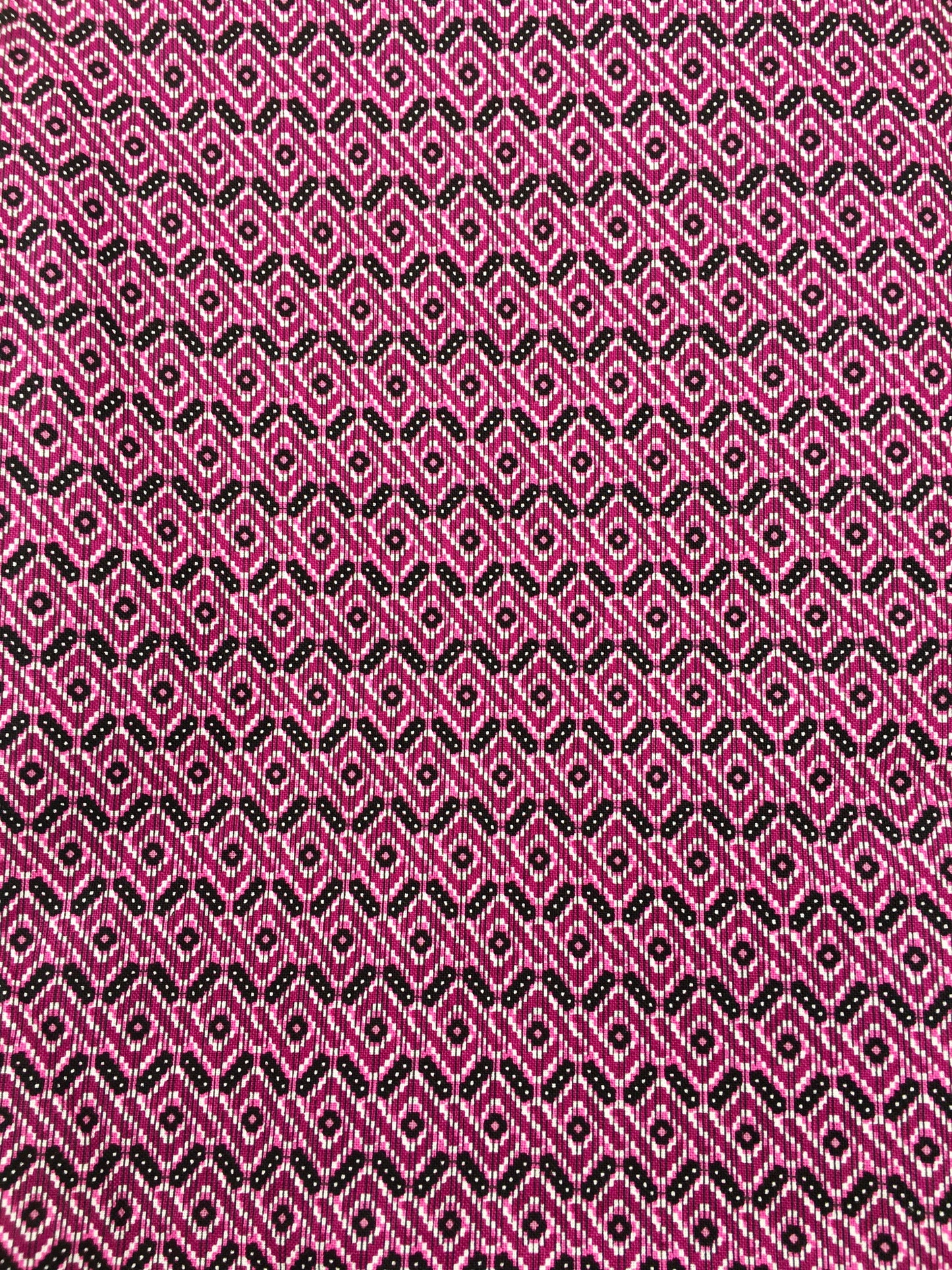 Head Wrap: Pink, Black, and White (XL)