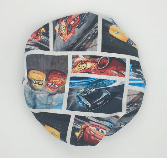 Baby Satin-Lined Bonnet: Cars