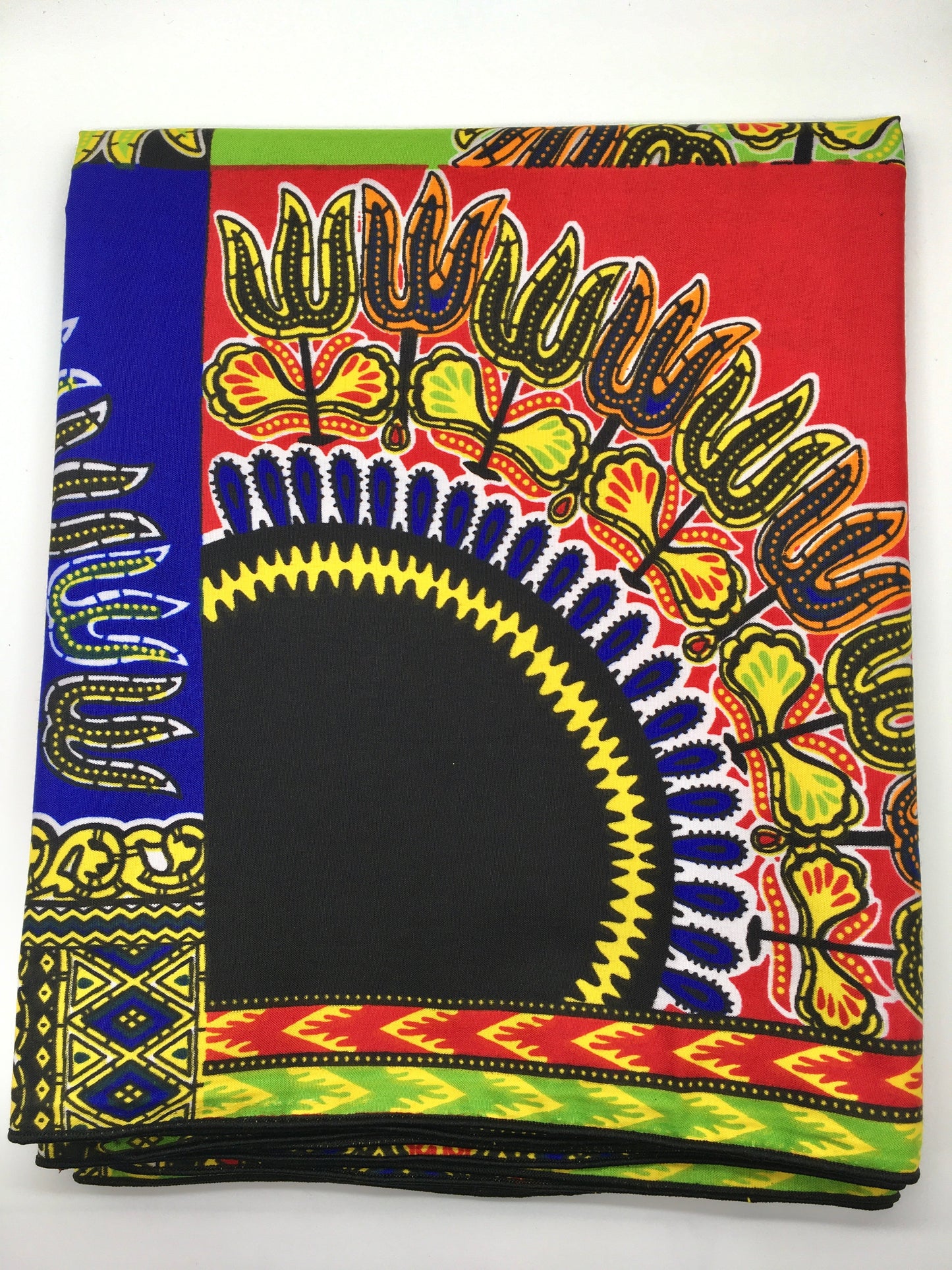 Head Wrap: Multicolored Panels