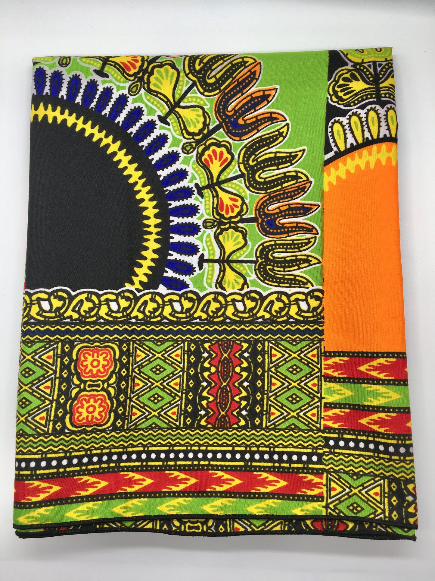Head Wrap: Multicolored Panels