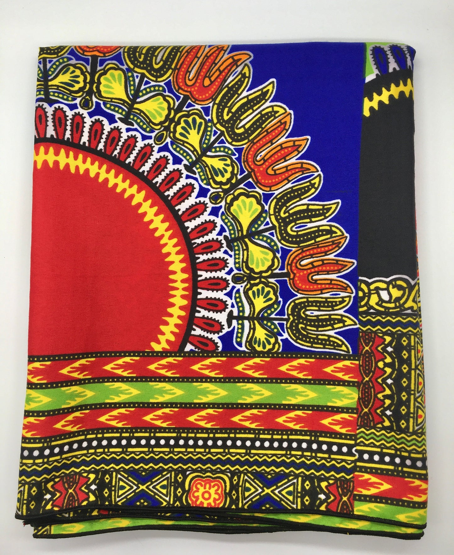 Head Wrap: Multicolored Panels