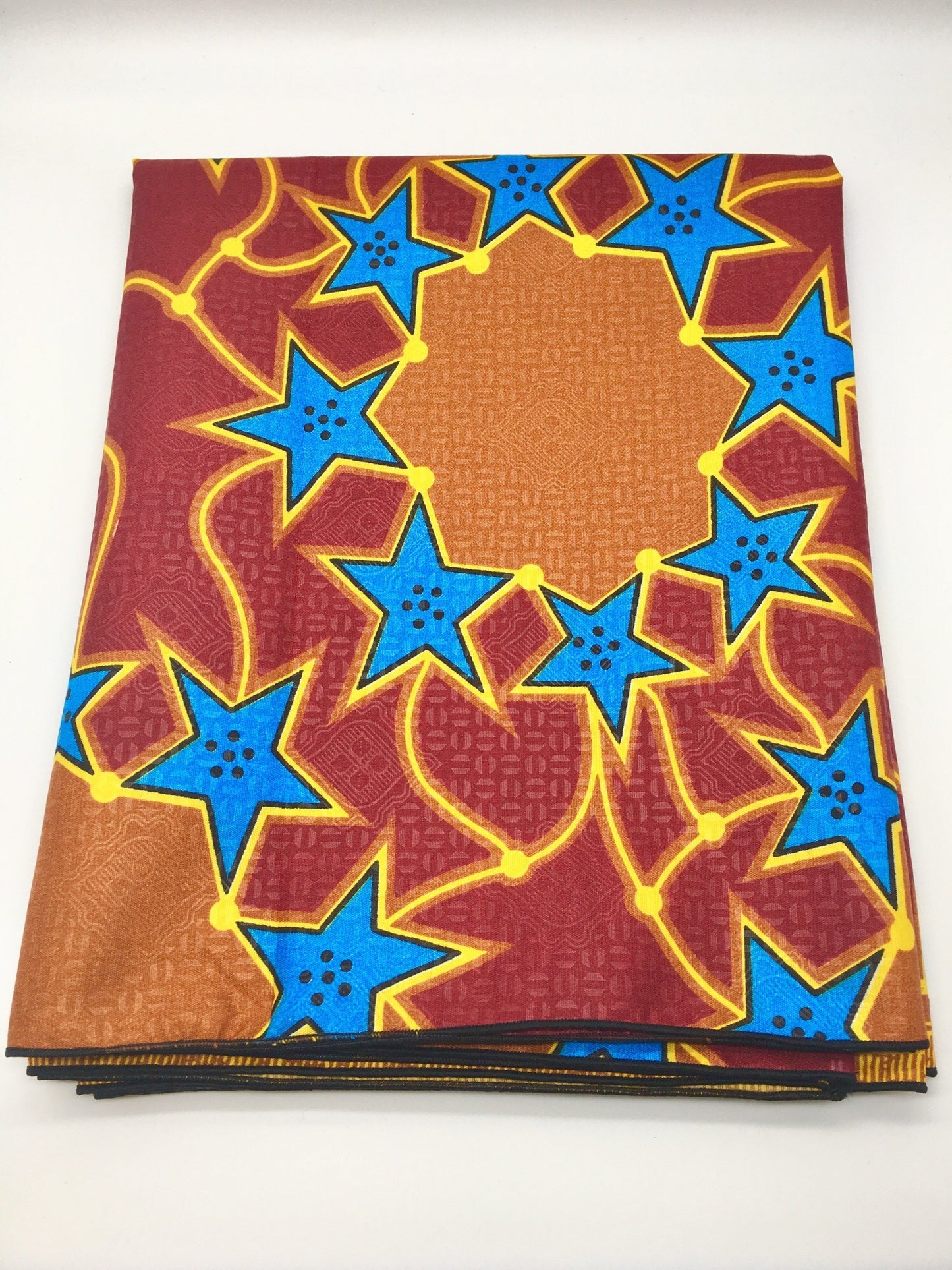 Head Wrap: Blue Stars