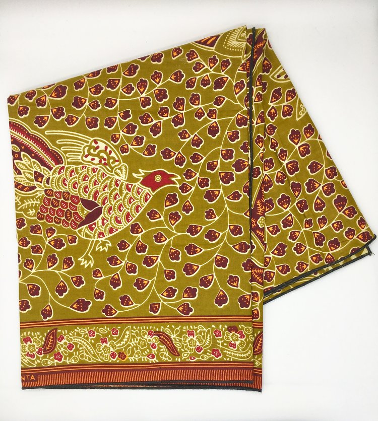 Head Wrap: Green Nature Scene