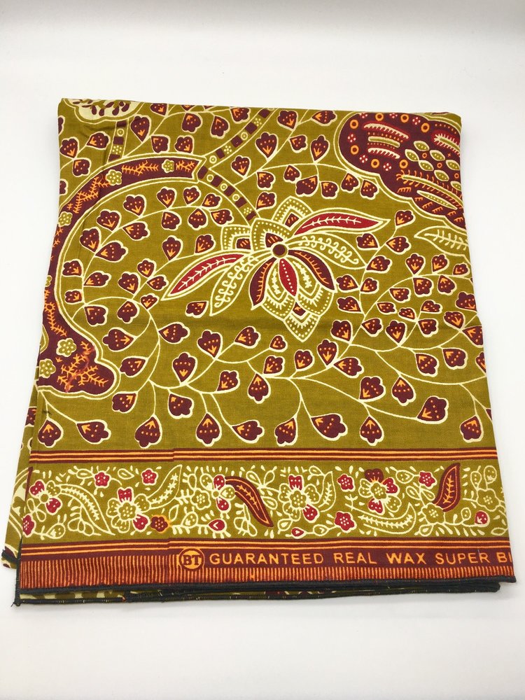 Head Wrap: Green Nature Scene
