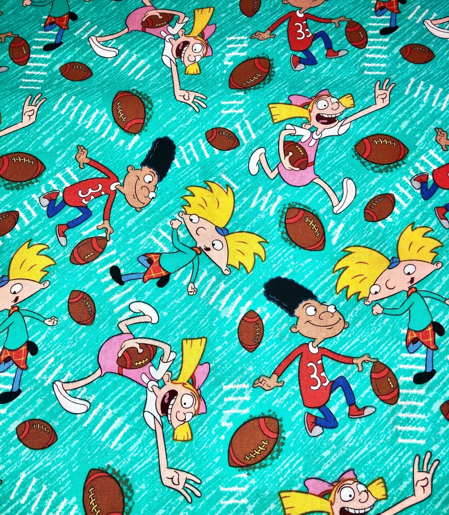 Licensed Print - Hey Arnold!: Contoured Adult Face Masks (One Size Fits Most; Ages 11+)