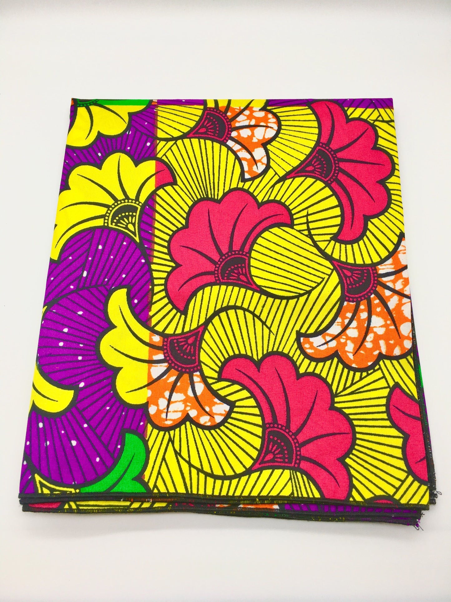 Head Wrap: Multicolored Flowers
