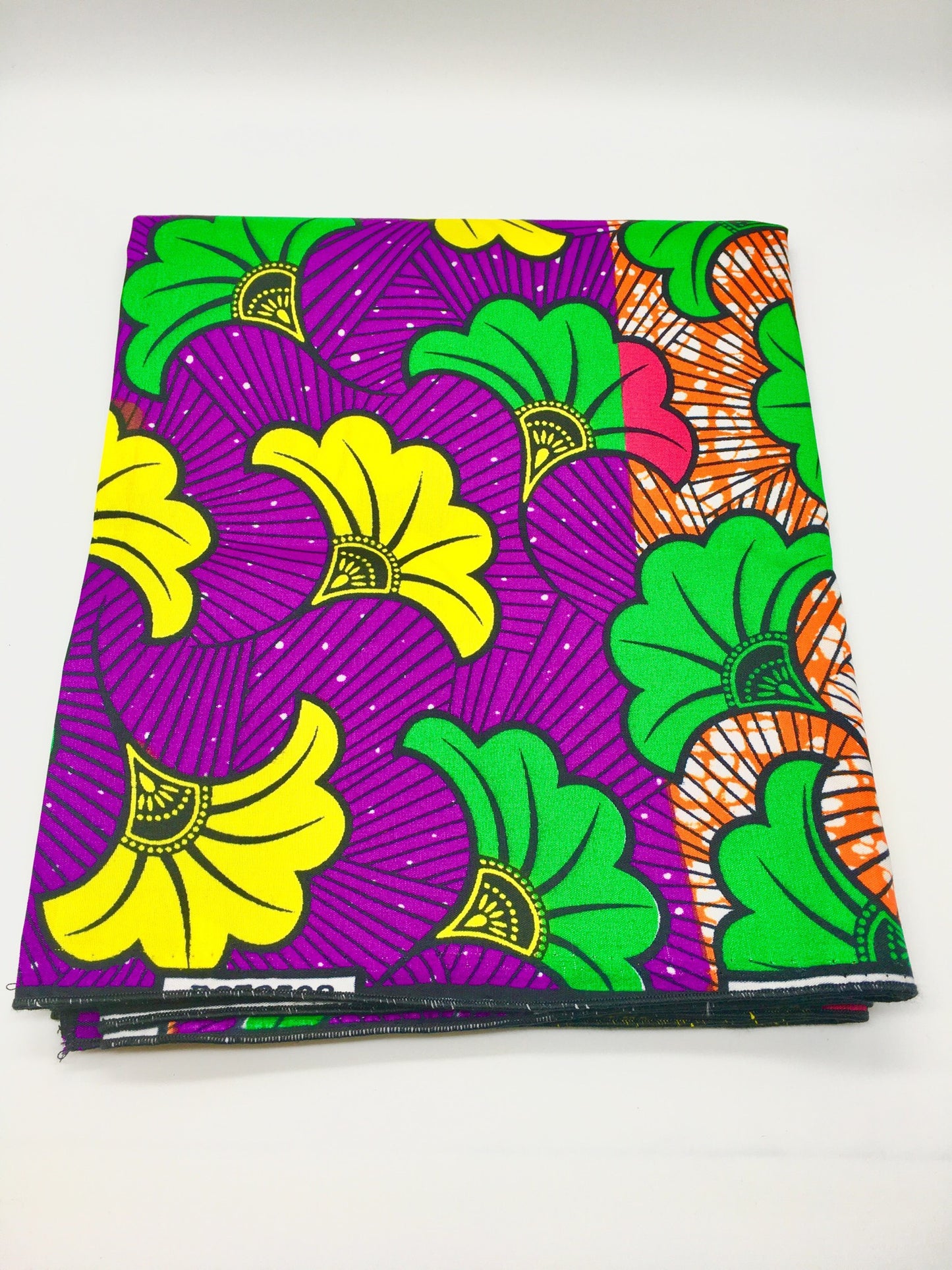 Head Wrap: Multicolored Flowers