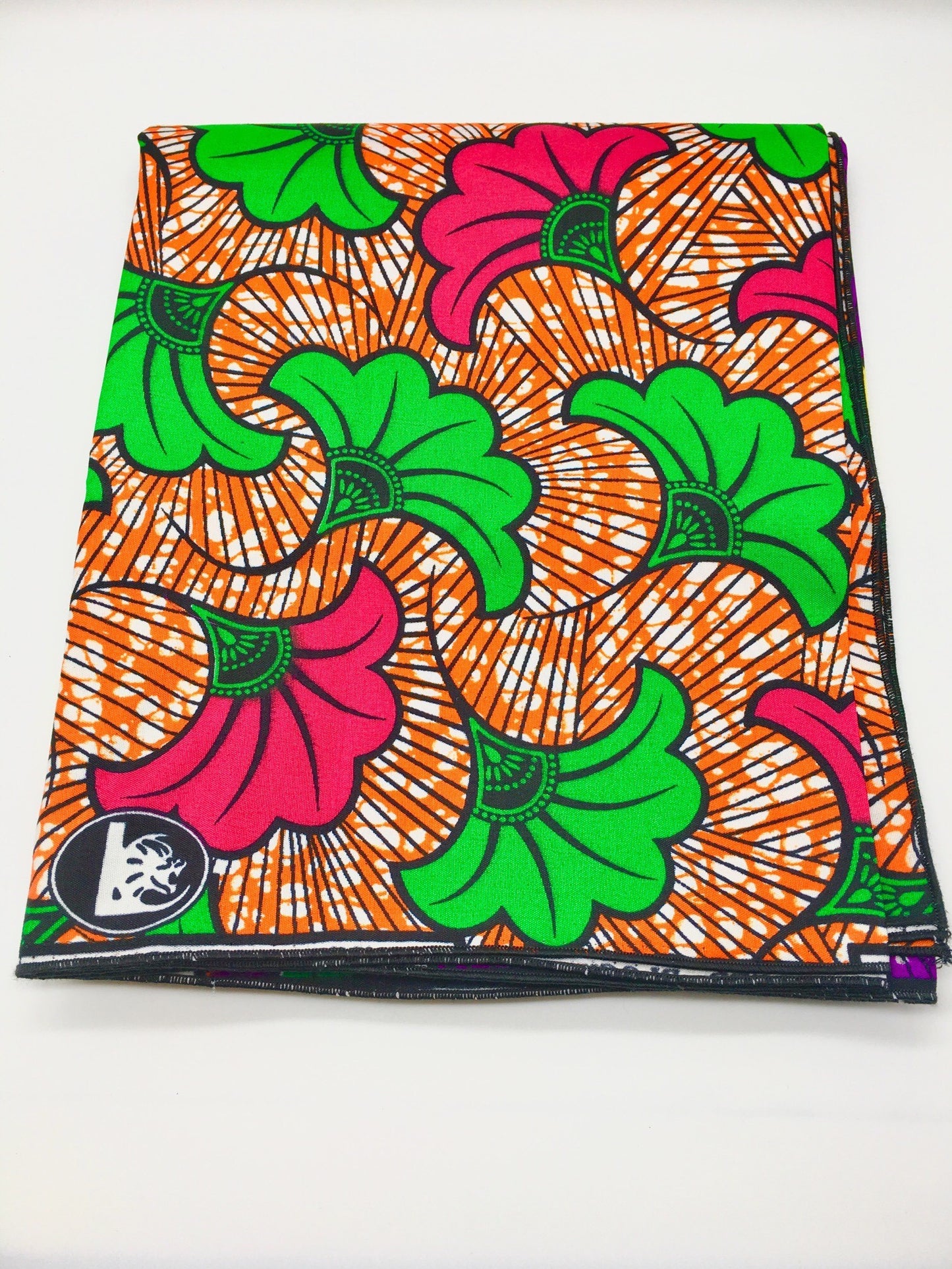 Head Wrap: Multicolored Flowers