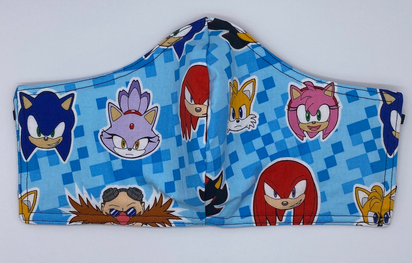 LIMITED EDITION - Sonic and Friends: Contoured Adult Face Masks (One Size Fits Most; Ages 11+)