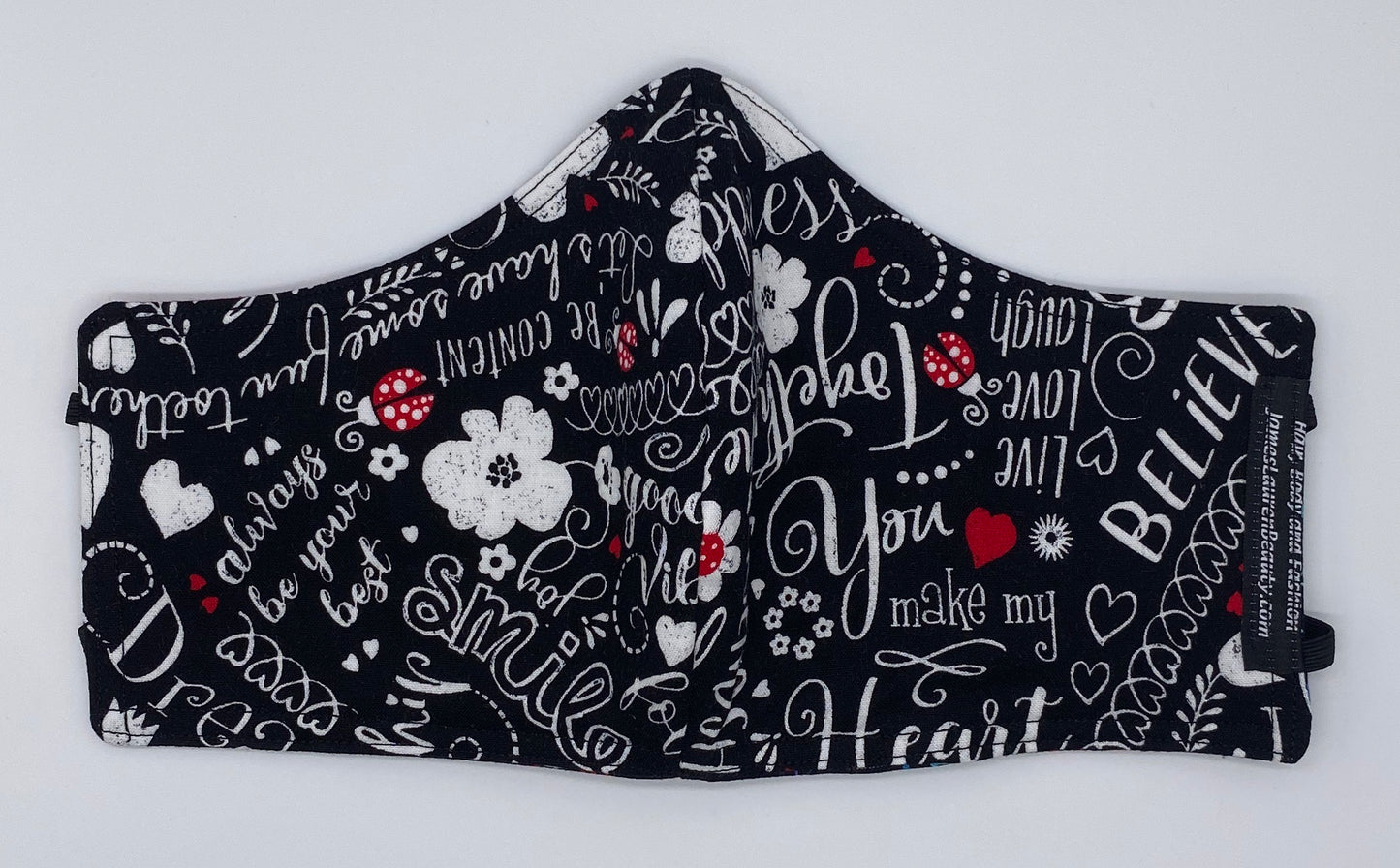 LIMITED EDITION - Smile: Contoured Adult Face Masks (One Size Fits Most; Ages 11+)