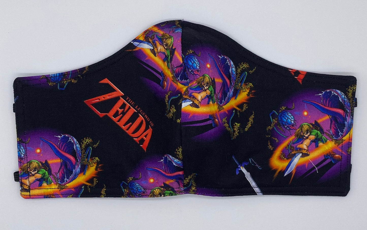 LIMITED EDITION - The Legend of Zelda (Black): Contoured Adult Face Masks (One Size Fits Most; Ages 11+)