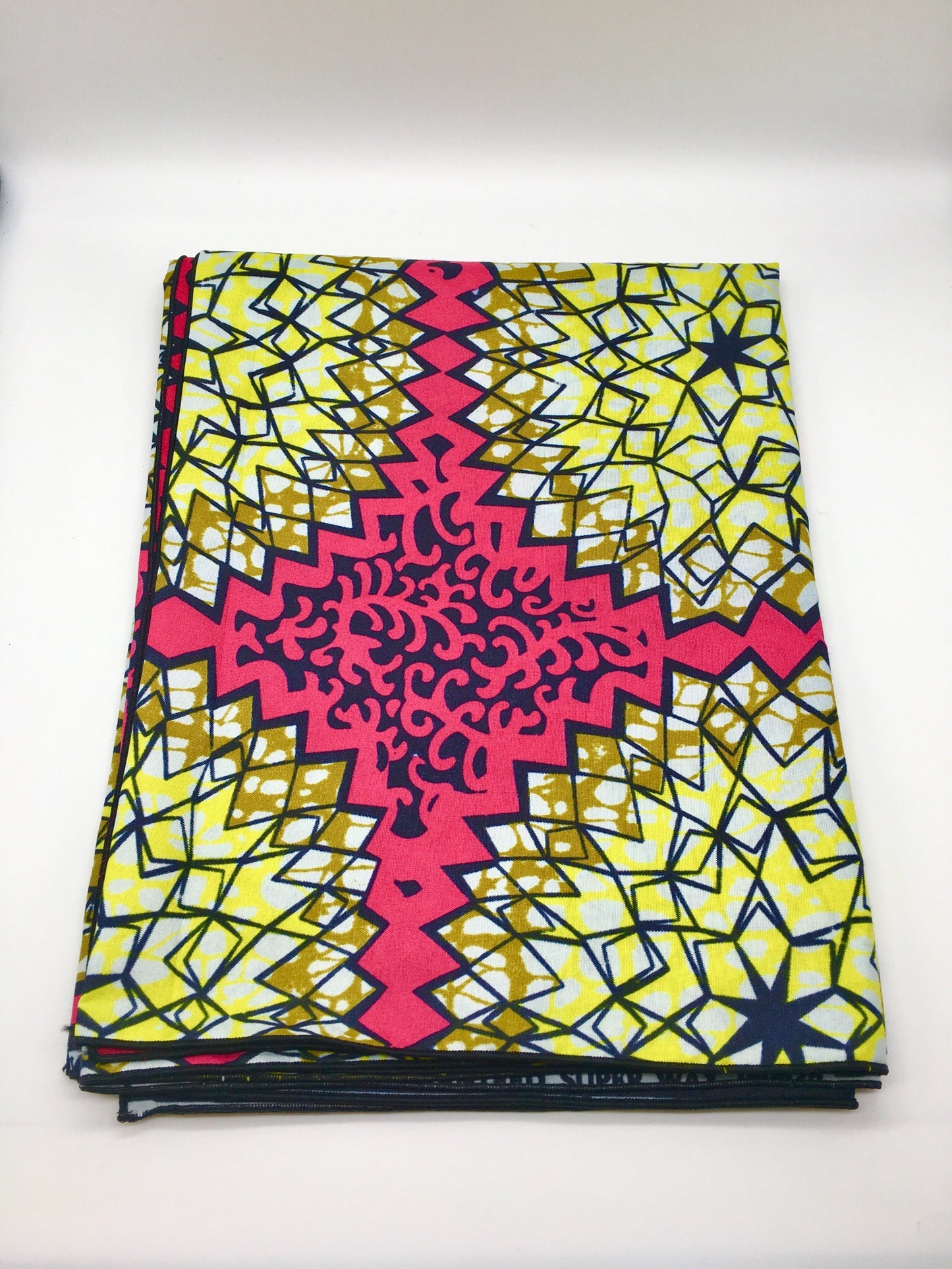 Head Wrap: Pink and Yellow