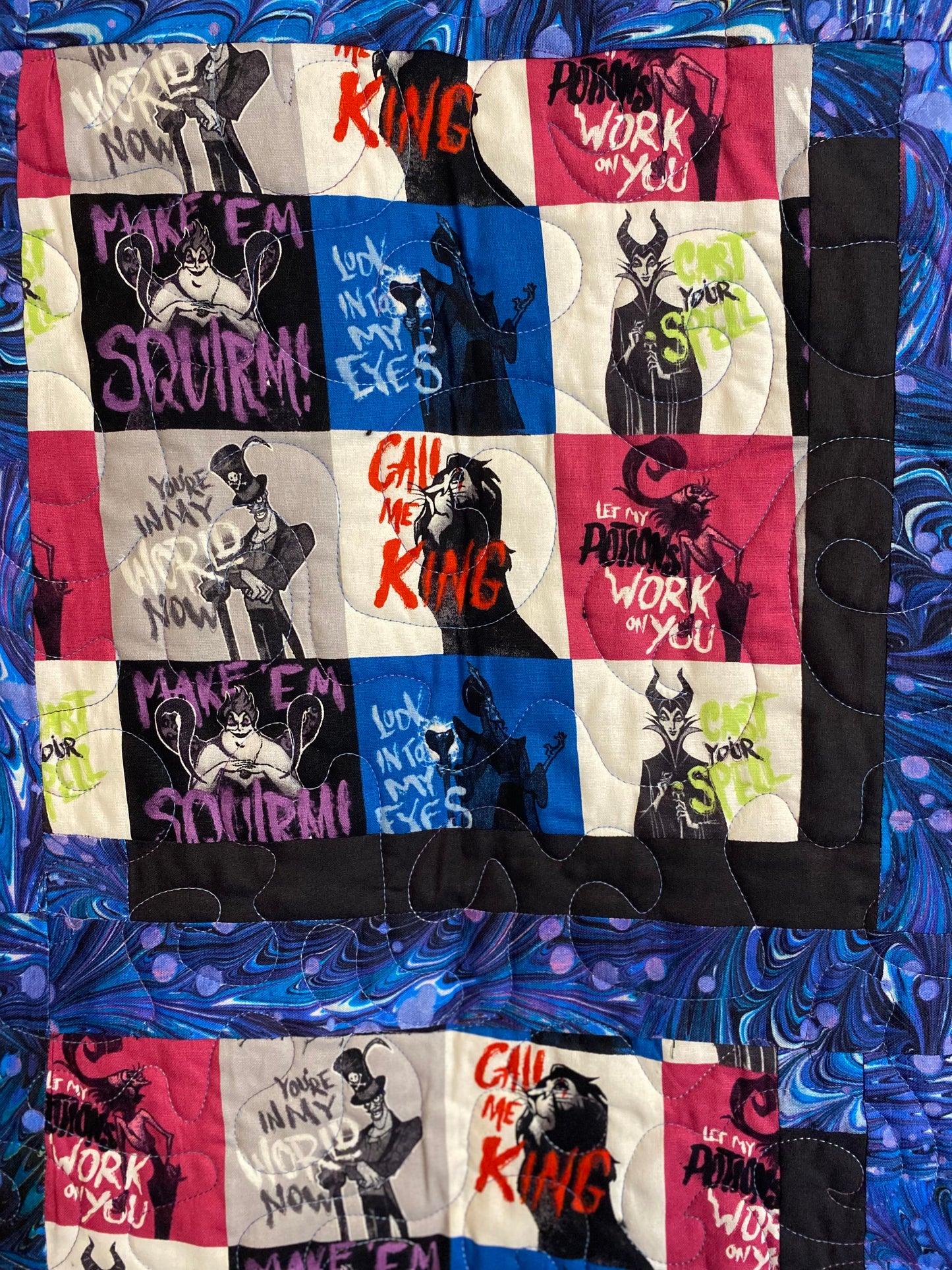 Artisan Series: Villains Quilt