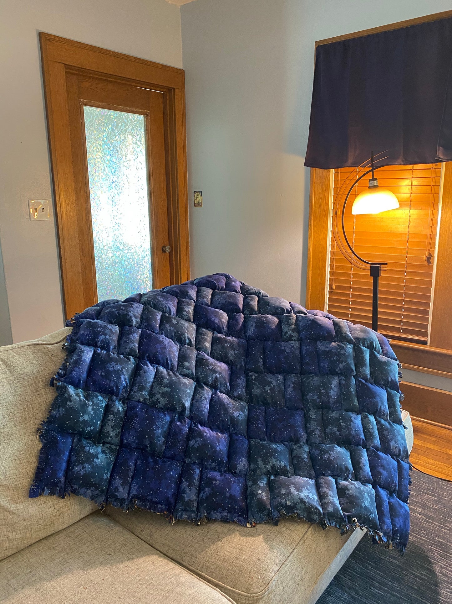 Biscuit Rag Quilt w/ Mando Prints