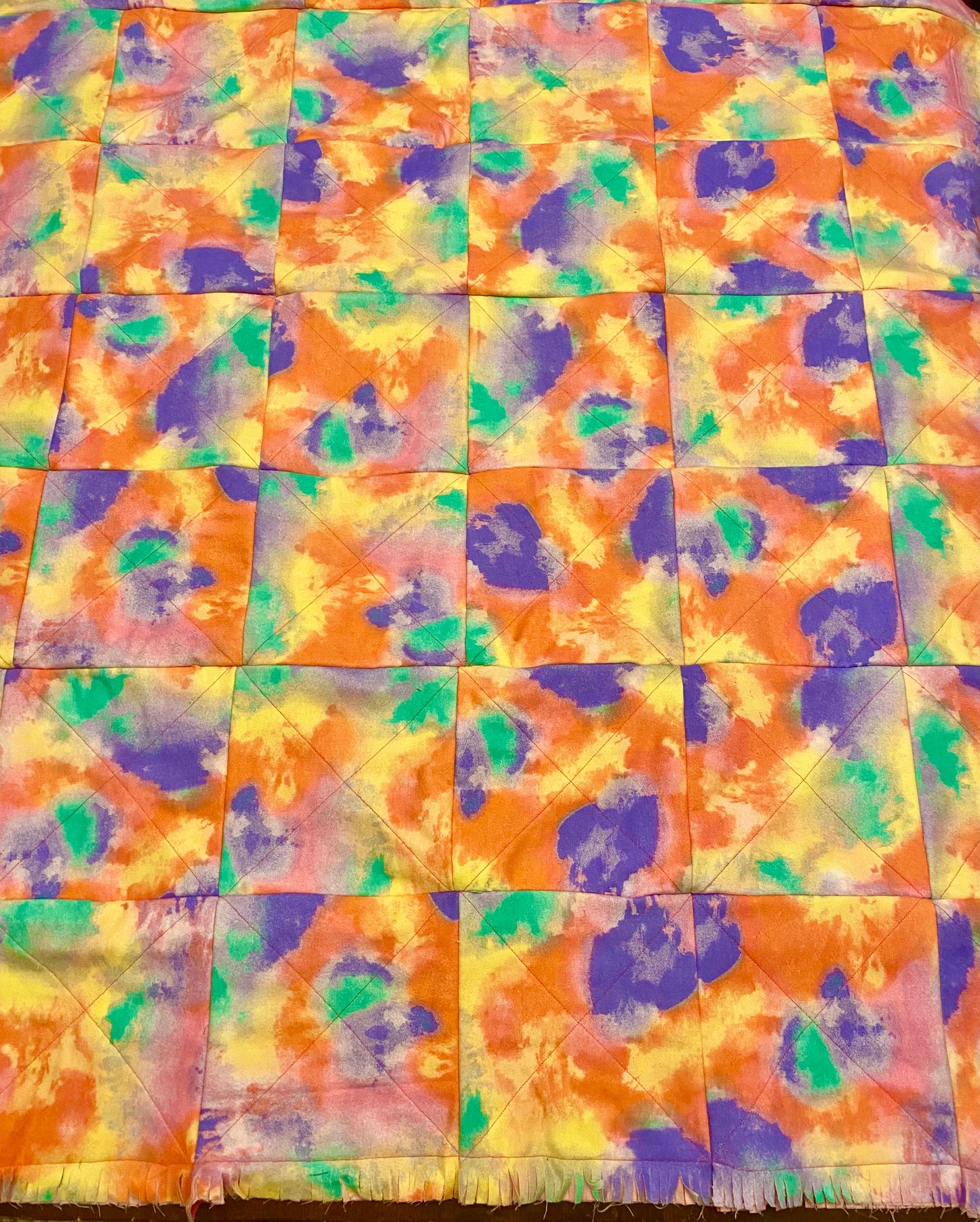 Disney Princesses Rag Quilt
