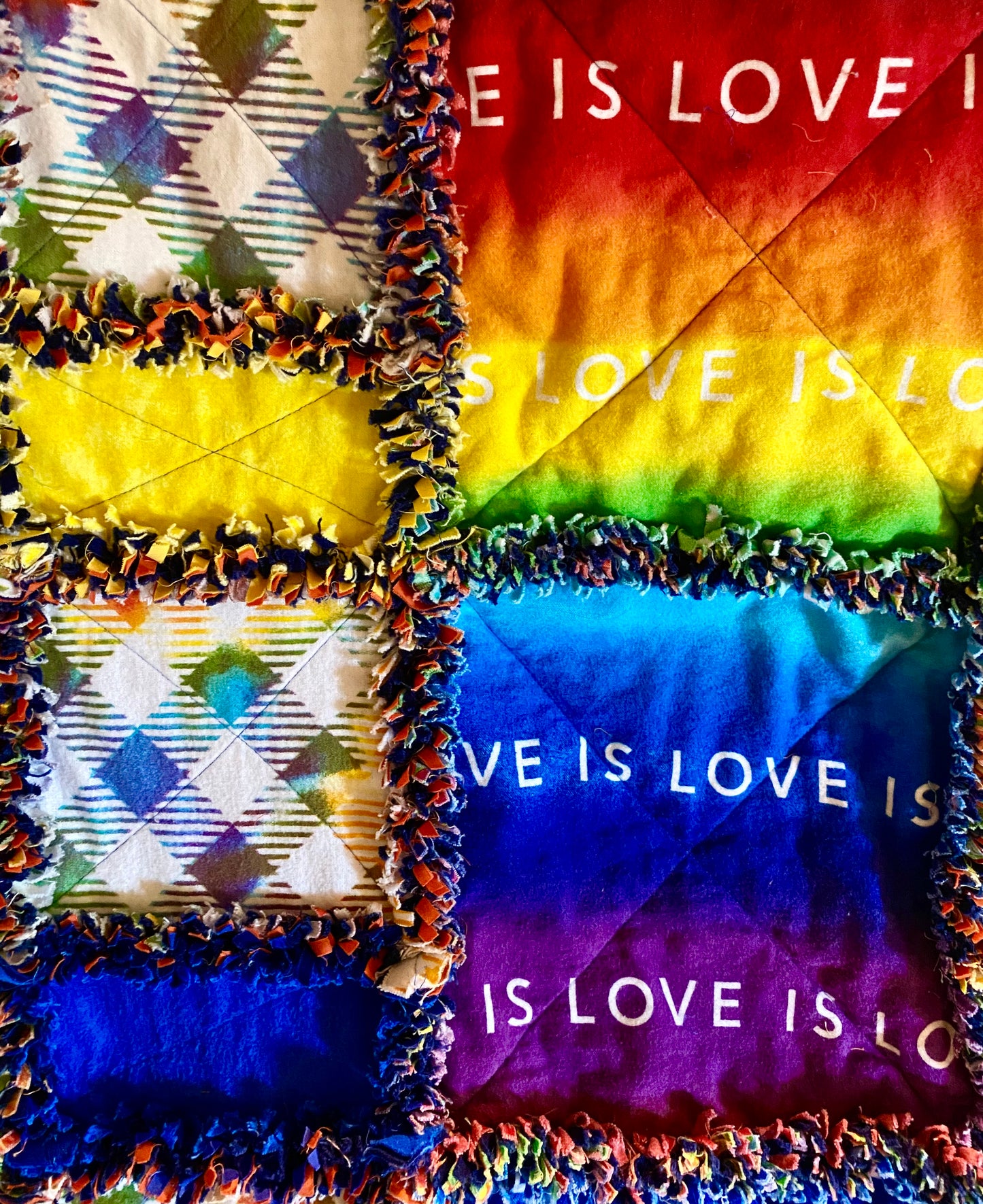 Pride 🌈 Rag Quilt