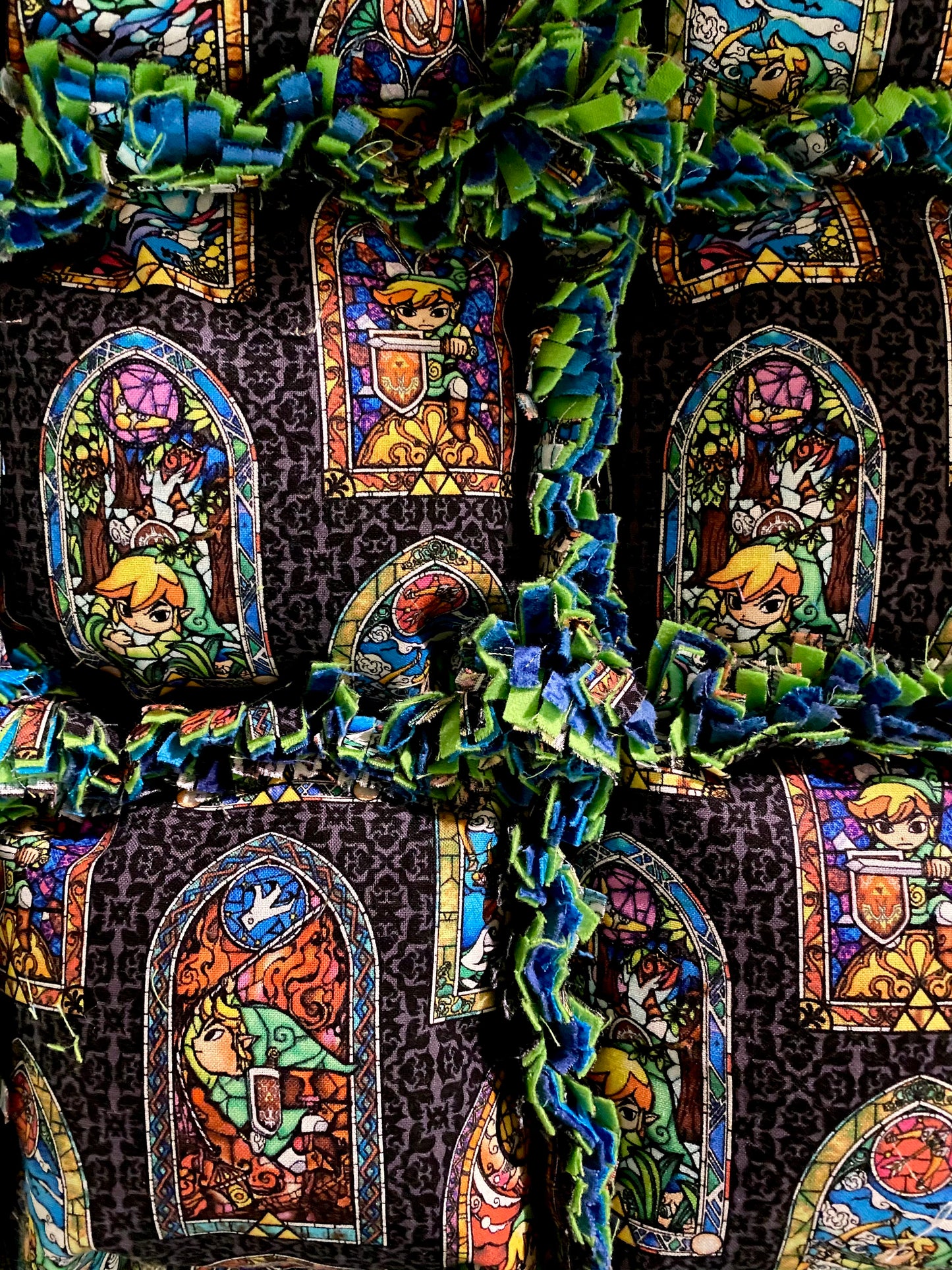Zelda Biscuit Rag Quilt