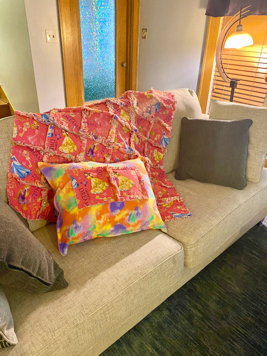 Disney Princesses Rag Quilt