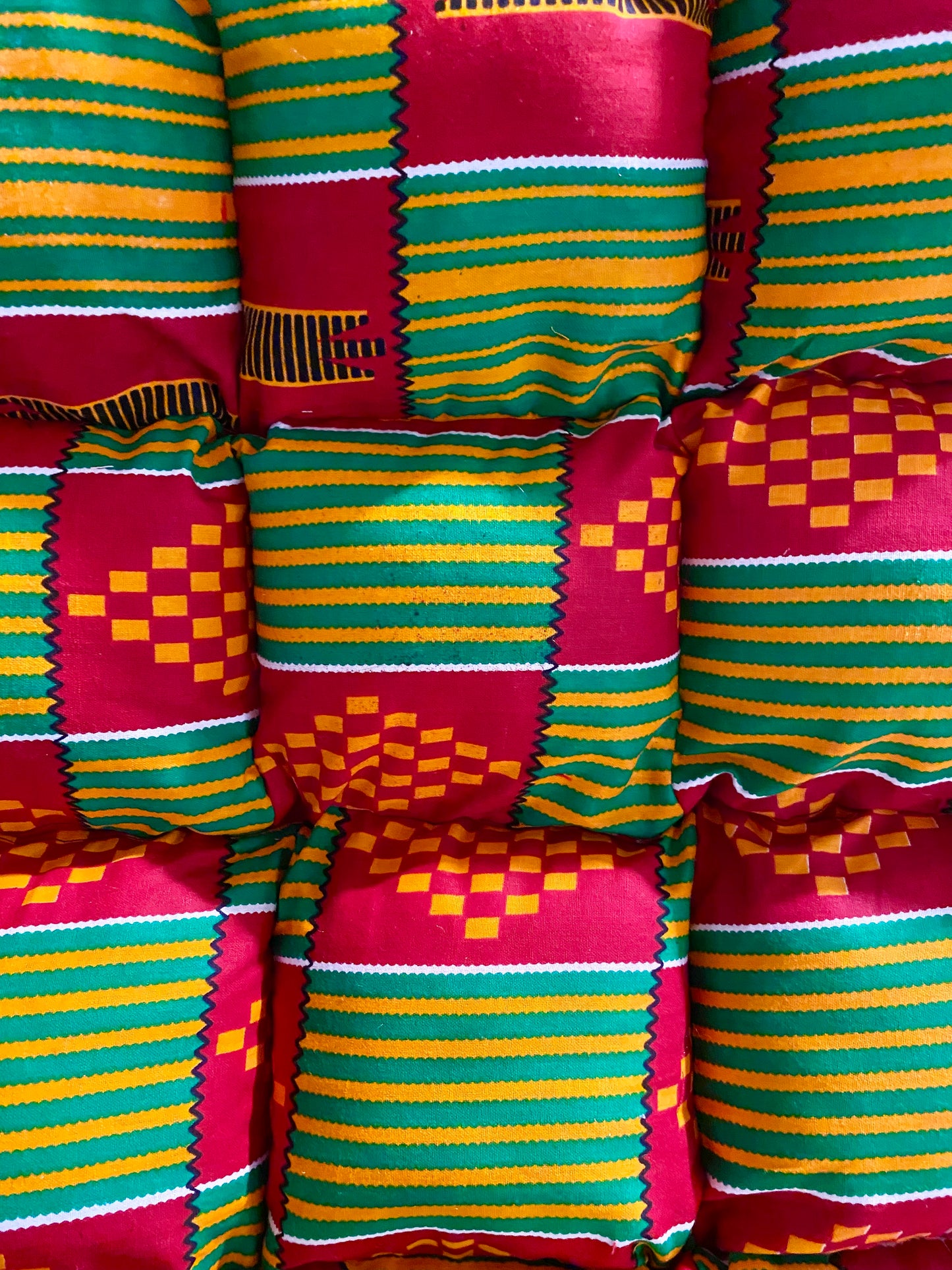 Juneteenth Biscuit Rag Quilt