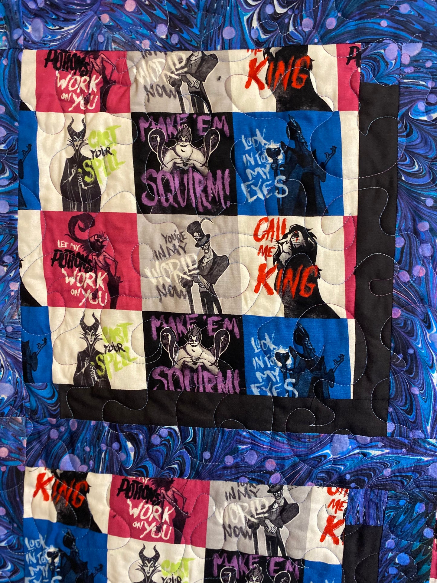 Artisan Series: Villains Quilt