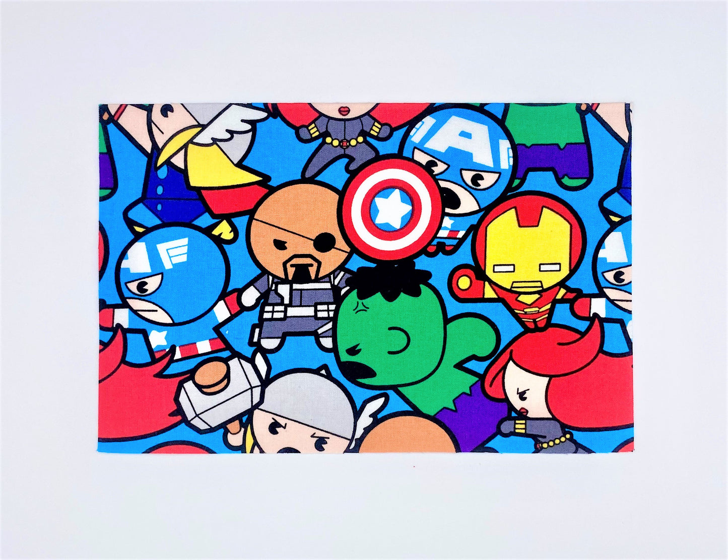 Licensed Print - Marvel Bubble Cartoon: Contoured Adult Face Masks (One Size Fits Most; Ages 11+)