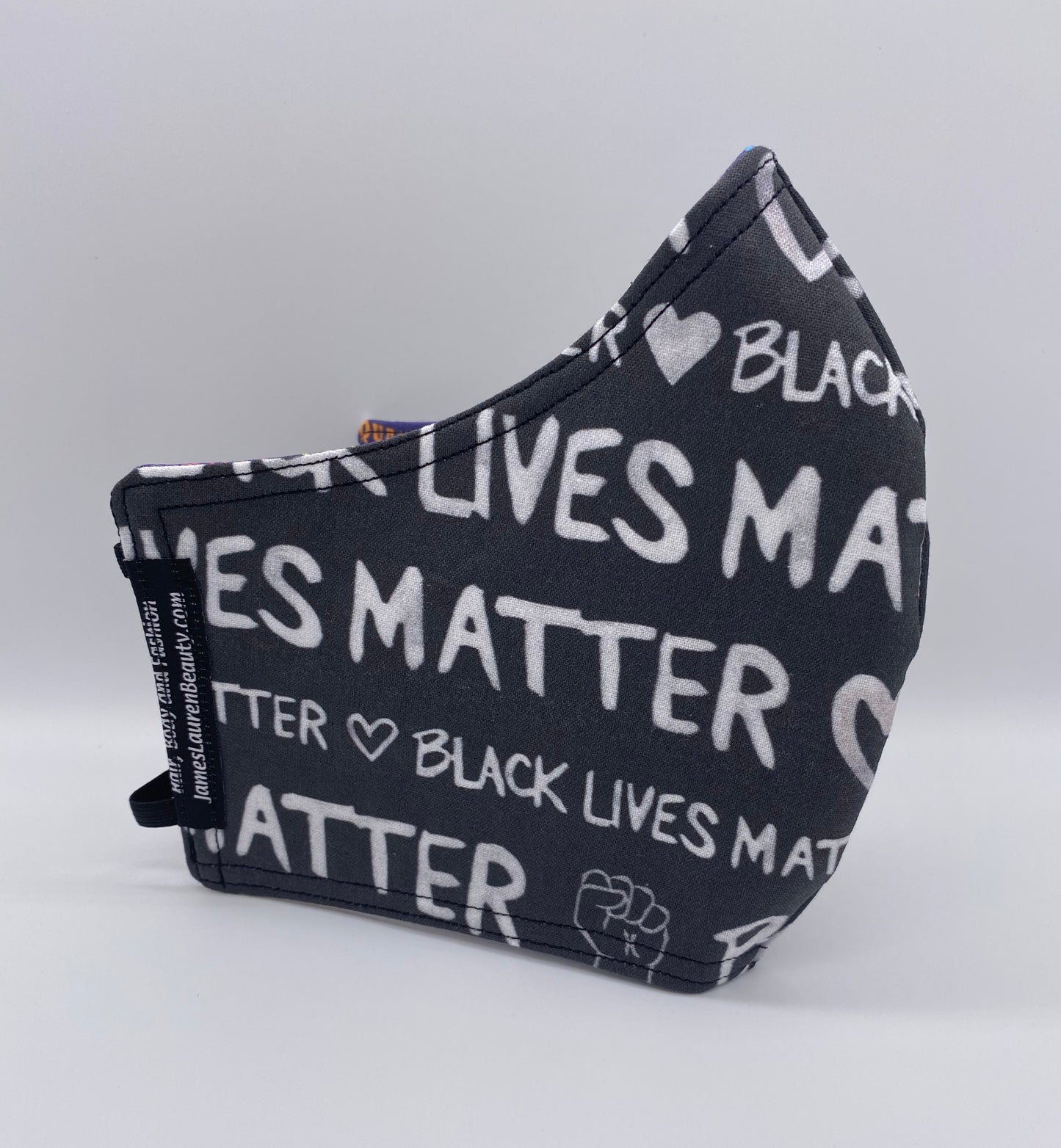 LIMITED EDITION - Black Lives Matter: Contoured Adult Face Masks (One Size Fits Most; Ages 11+)