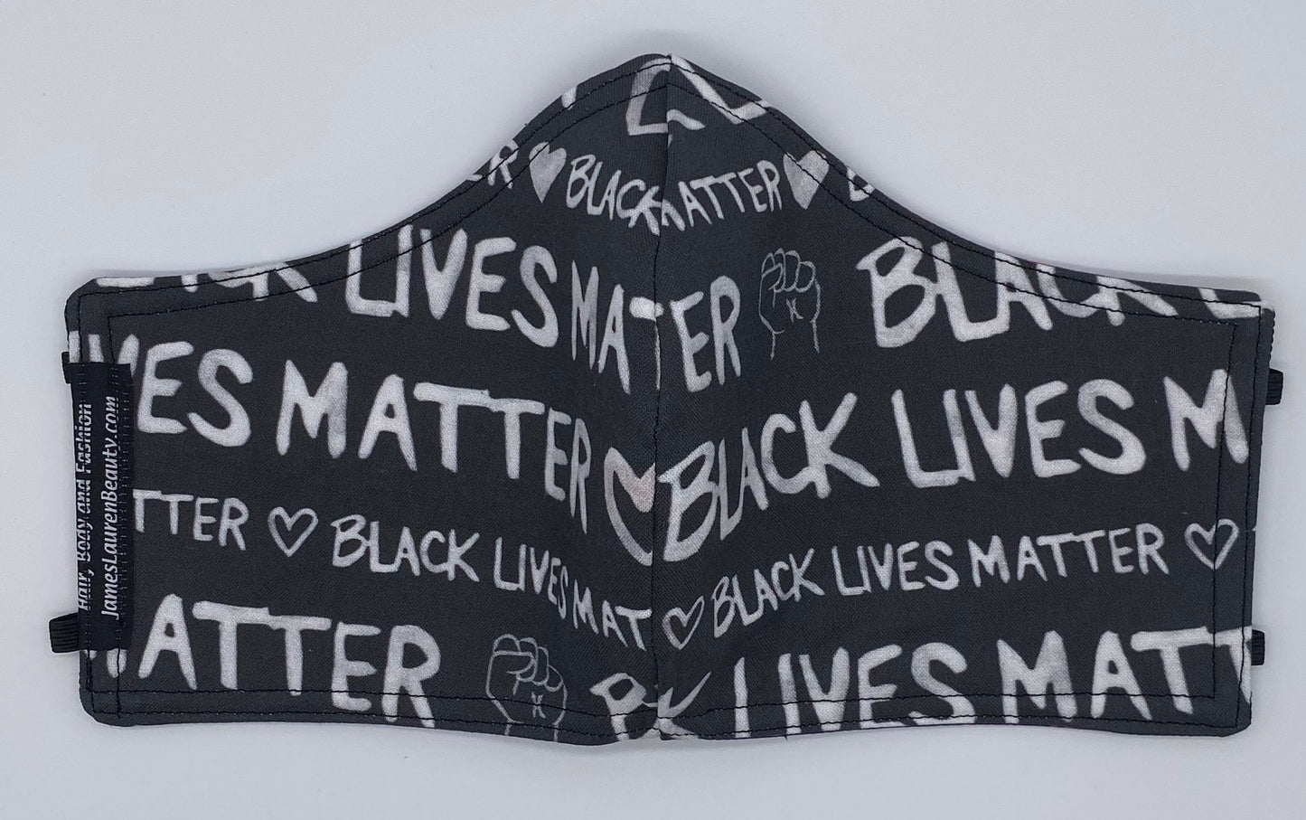 LIMITED EDITION - Black Lives Matter: Contoured Adult Face Masks (One Size Fits Most; Ages 11+)