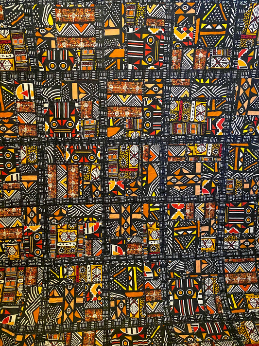 Artisan Series: Ankara Piece Quilt
