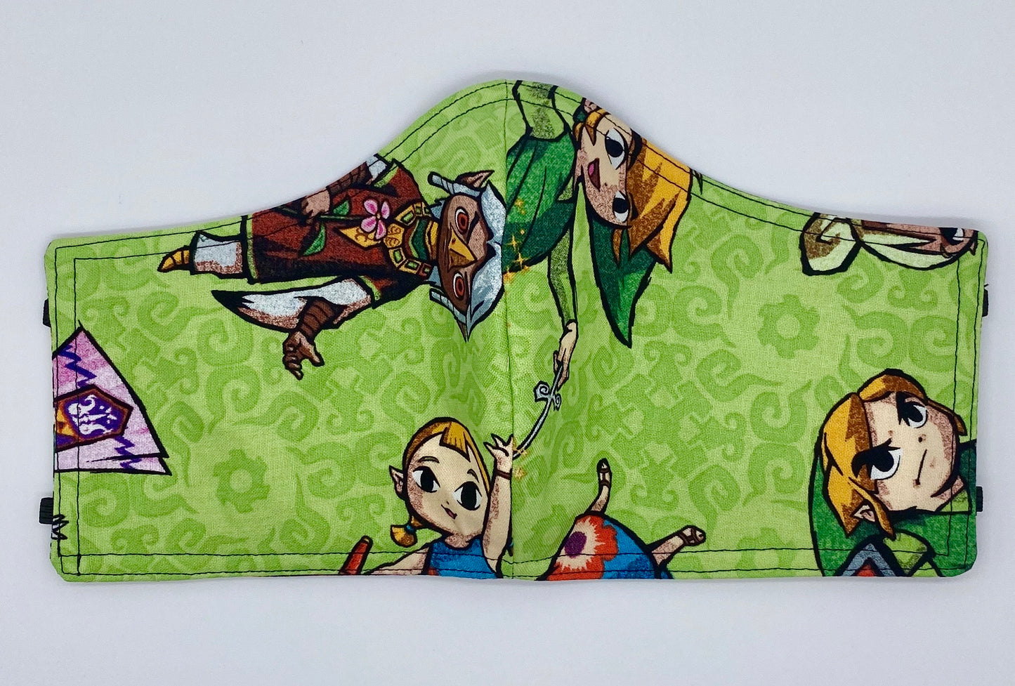 LIMITED EDITION - Legend of Zelda (Green): Contoured Adult Face Masks (One Size Fits Most; Ages 11+)