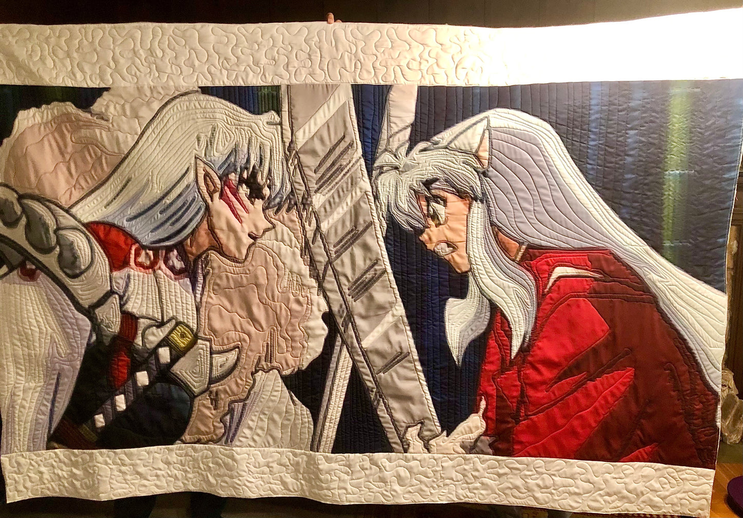 PRE-ORDER Artisan Series: Inuyasha Quilted Panel Painting
