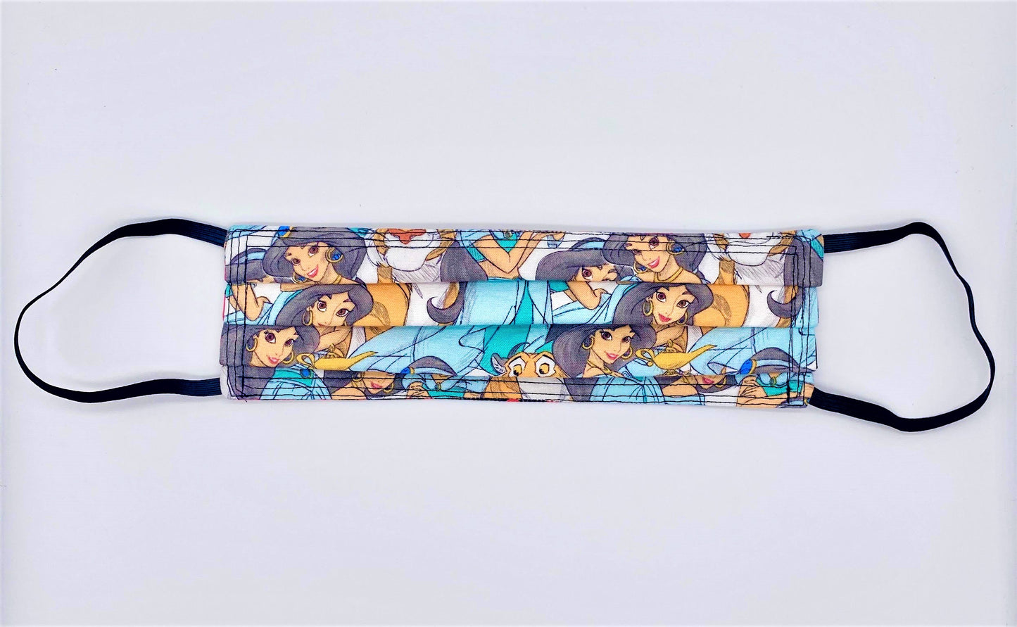 Licensed Print - Disney's Princess Jasmine: Rectangle Kids Face Masks (One Size Fits Most; Ages 10 and under)