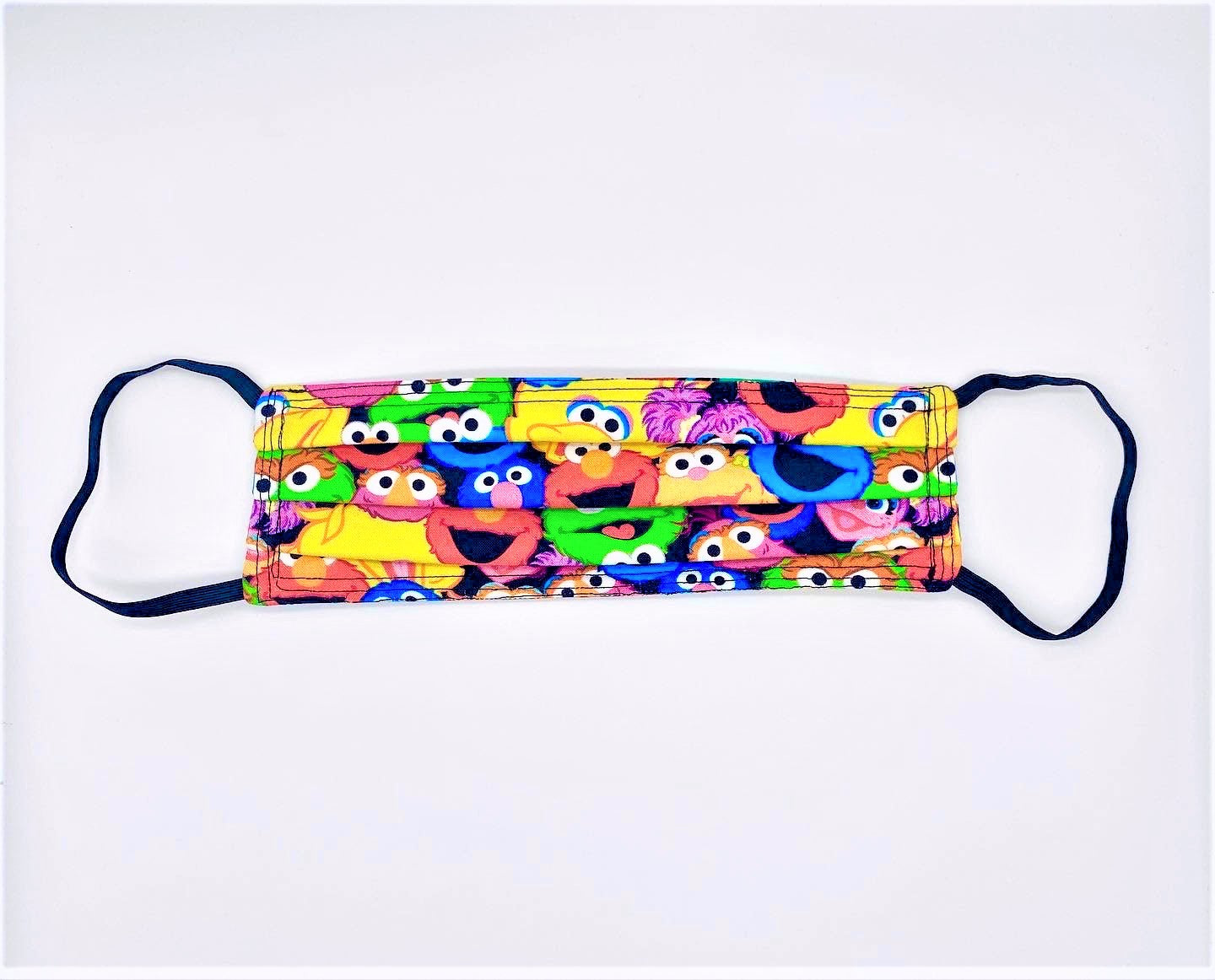 Licensed Print - Sesame Street: Rectangle Adult Face Masks (One Size Fits Most; Ages 11+)